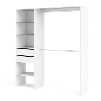 Kit dressing 1 colonne réversible Zodiak coloris blanc