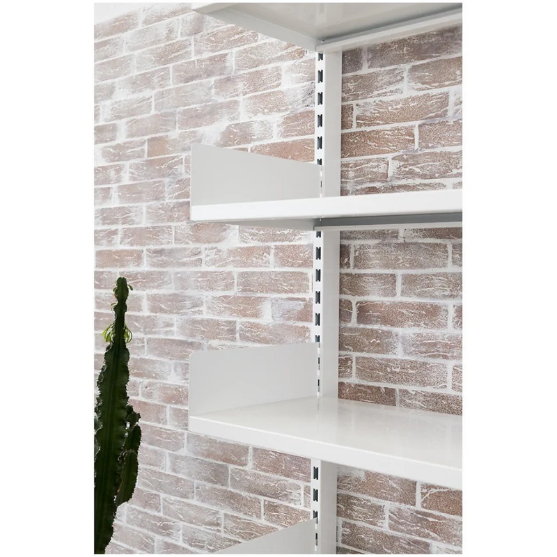 Mobilier de rangement autoportant sans fixation en métal robuste
